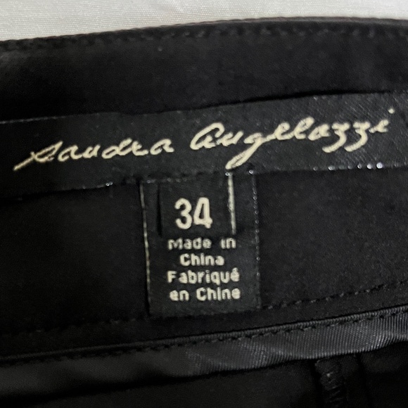 Sandra Angelozzi - Black Panelled Pencil Skirt - Size 34 (XS) - Picture 13 of 15